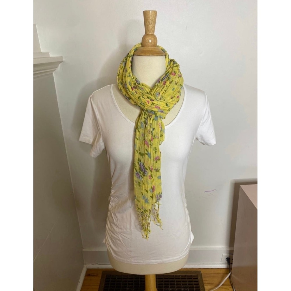 Floral Lightweight Spring Scarf